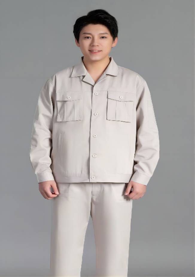 春秋工作服男款