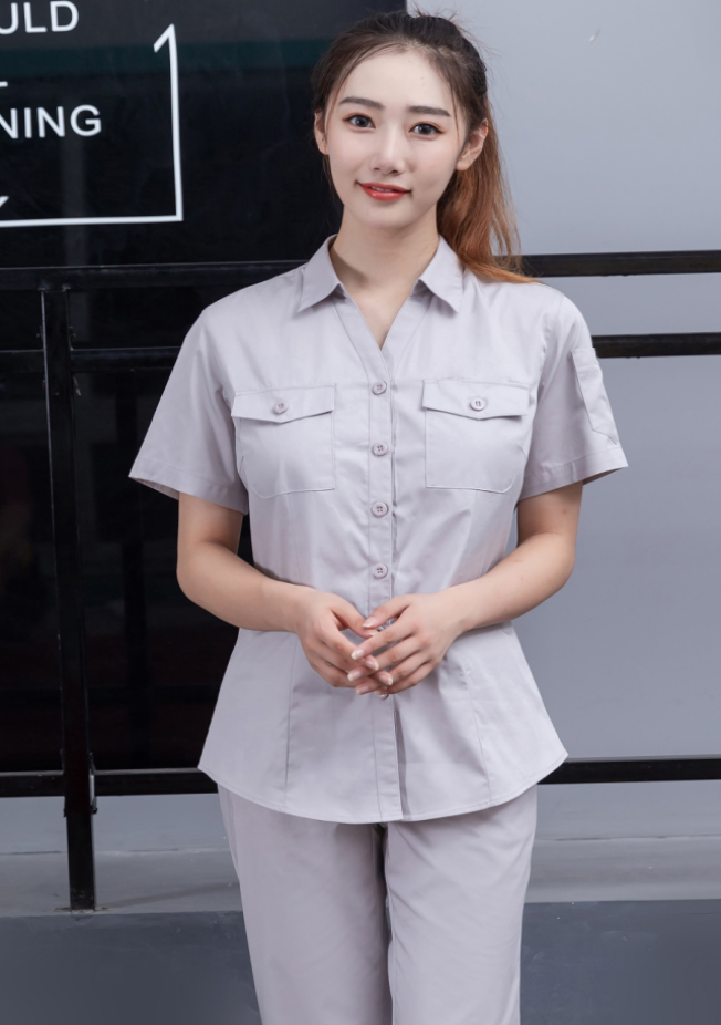 夏季工作服女款