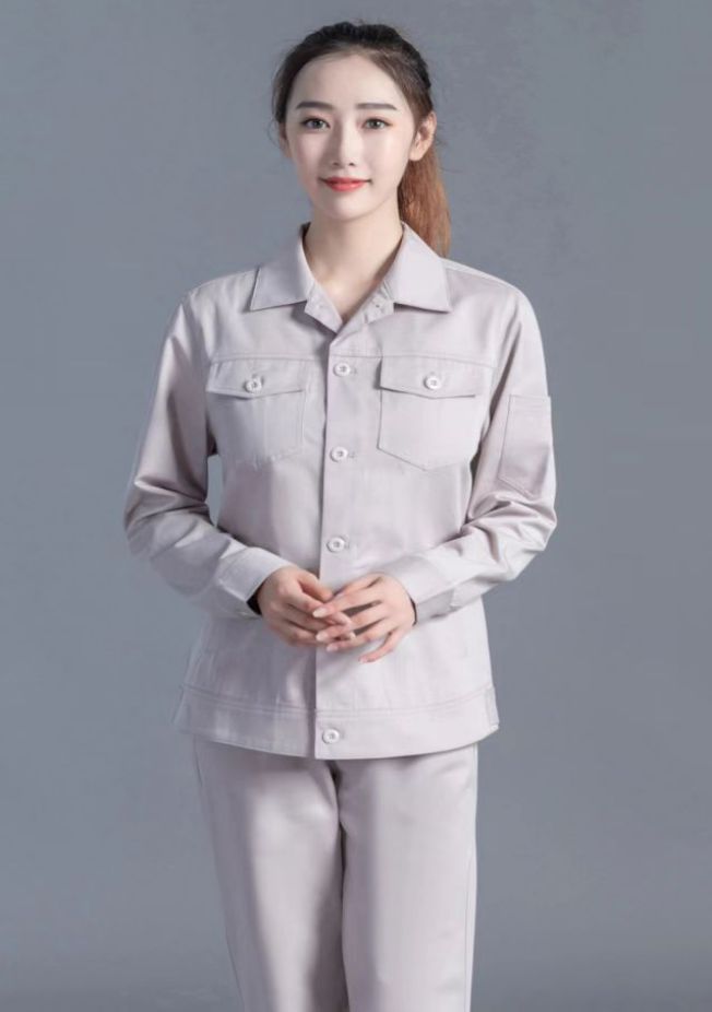 春秋季工作服女款