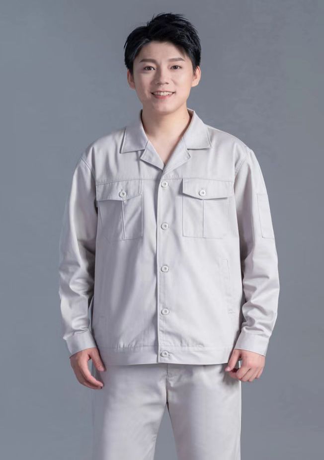春秋季工作服男款
